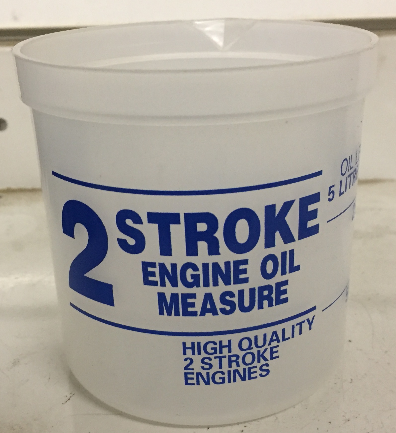 2 Stroke Engine Oil Measure