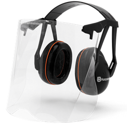 Husqvarna Gardener Hearing Protection with Perspex Visor