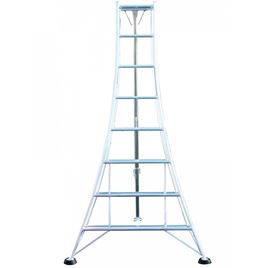8 Rung Adjustable Tripod Ladder