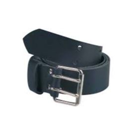 Solidur Black Leather Belt